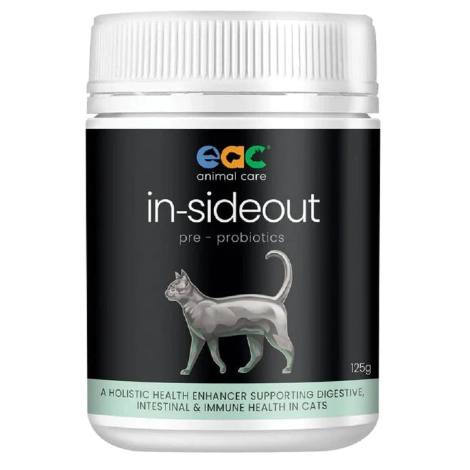 EAC IN-SIDEOUT GUT AND IMMUNE HEALTH FOR CATS 125G