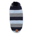 KAZOO DOG CHESTIE KNITTED JUMPER BLUE STRIPE