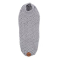 KAZOO DOG WAVE KNITTED JUMPER GREY