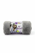KAZOO RIBBED PET BLANKET GREY
