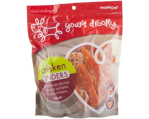 YOURS DROOLLY CHICKEN TENDERS 500G