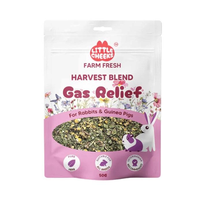 LITTLE CHEEKS GAS RELIEF HARVEST BLEND 50G