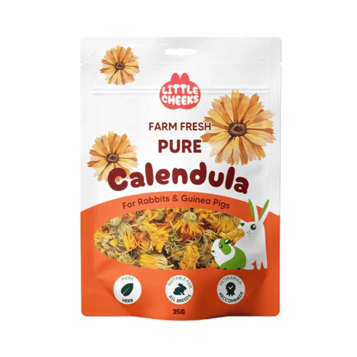 LITTLE CHEEKS PURE CALENDULA FLOWER TREAT 35G