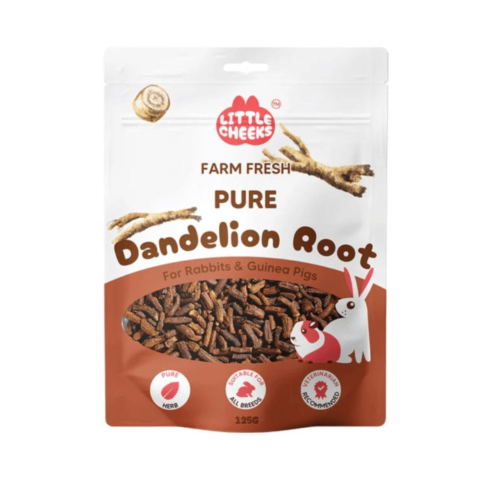 LITTLE CHEEKS PURE DANDELION ROOT TREAT 125G