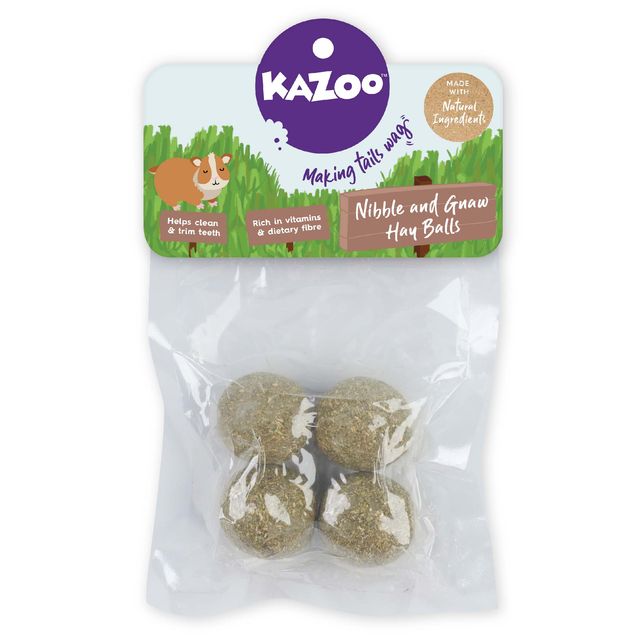 KAZOO SMALL ANIMAL NIBBLE & GNAW PLAY BALLS