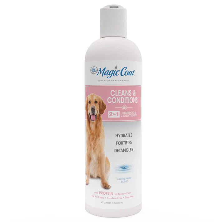 FOUR PAWS MAGIC COAT 2 IN 1 DOG SHAMPOO & CONDITIONER 473ML