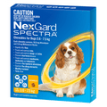 NEXGARD SPECTRA 3.6-7.5KG 3 PACK