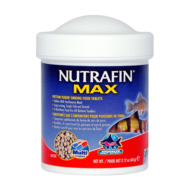 NUTRAFIN MAX BOTTOM FEEDER SINKING FOOD TABLETS 60G
