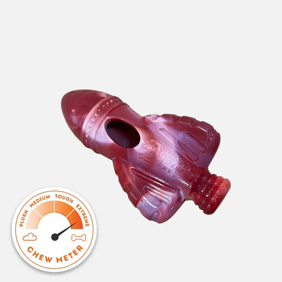 HAPPY STAFFY CO CHEWZILLA ROCKET CHEW TOY & TREAT DISPENSER