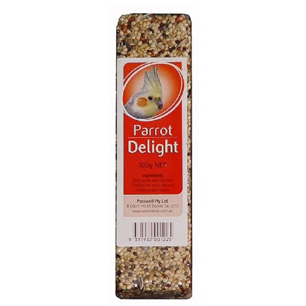 PASSWELL DELIGHT SEED BAR FOR PARROTS 75G