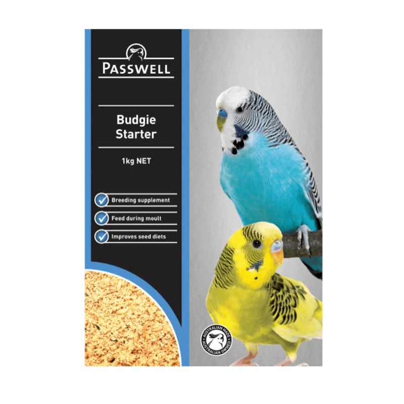 PASSWELL BUDGIE STARTER MIX 1KG