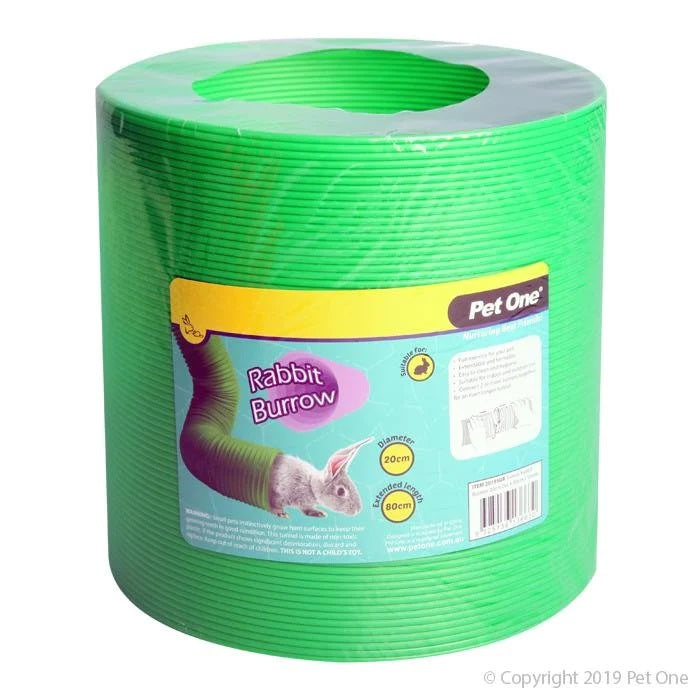 PET ONE RABBIT BURROW TUNNEL 20cm x 80cm