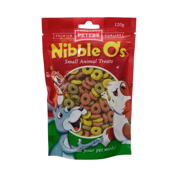 PETERS NIBBLE OS TREATS 120G