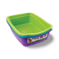 POOWEE CAT LITTER PAN ASST