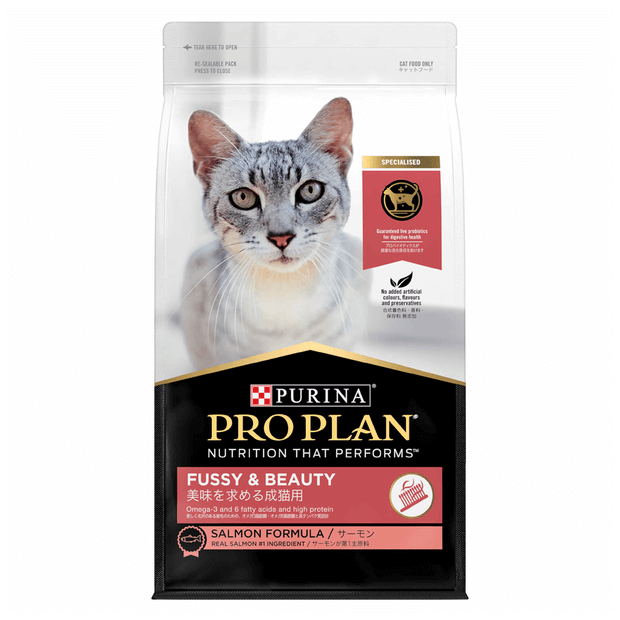 PRO PLAN FUSSY AND BEAUTY SALMON 1.5KG