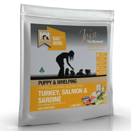 MEALS FOR MUTTS PUPPY TURKEY SALMON AND SARDINE 2.5KG