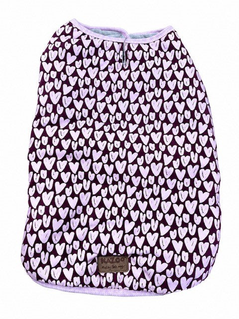KAZOO DOG SNUGGIE JACKET PINK LOVE