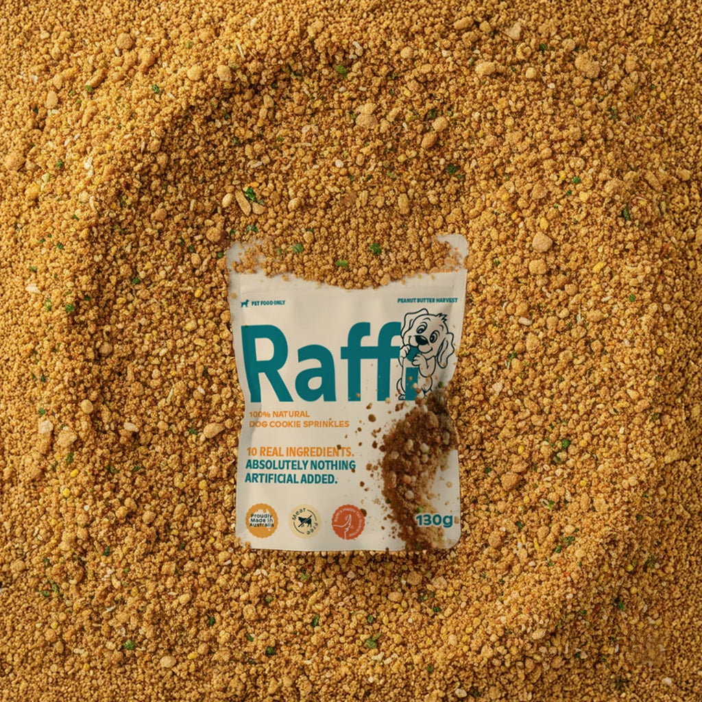 RAFFI MEAL TOPPER 100% NATURAL DOG COOKIE SPRINKLES