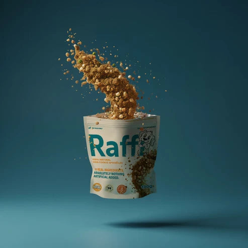 RAFFI MEAL TOPPER 100% NATURAL DOG COOKIE SPRINKLES