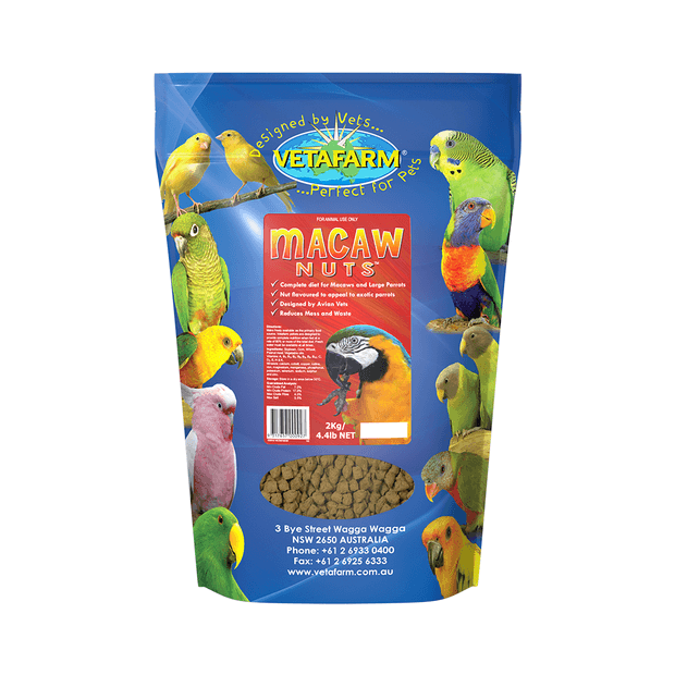 VETAFARM MACAW NUTS 2KG