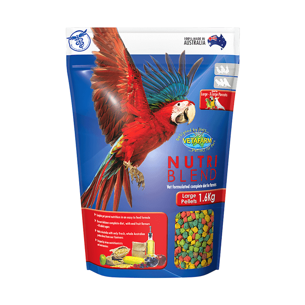 VETAFARM NUTRIBLEND LARGE PELLETS 1.6KG