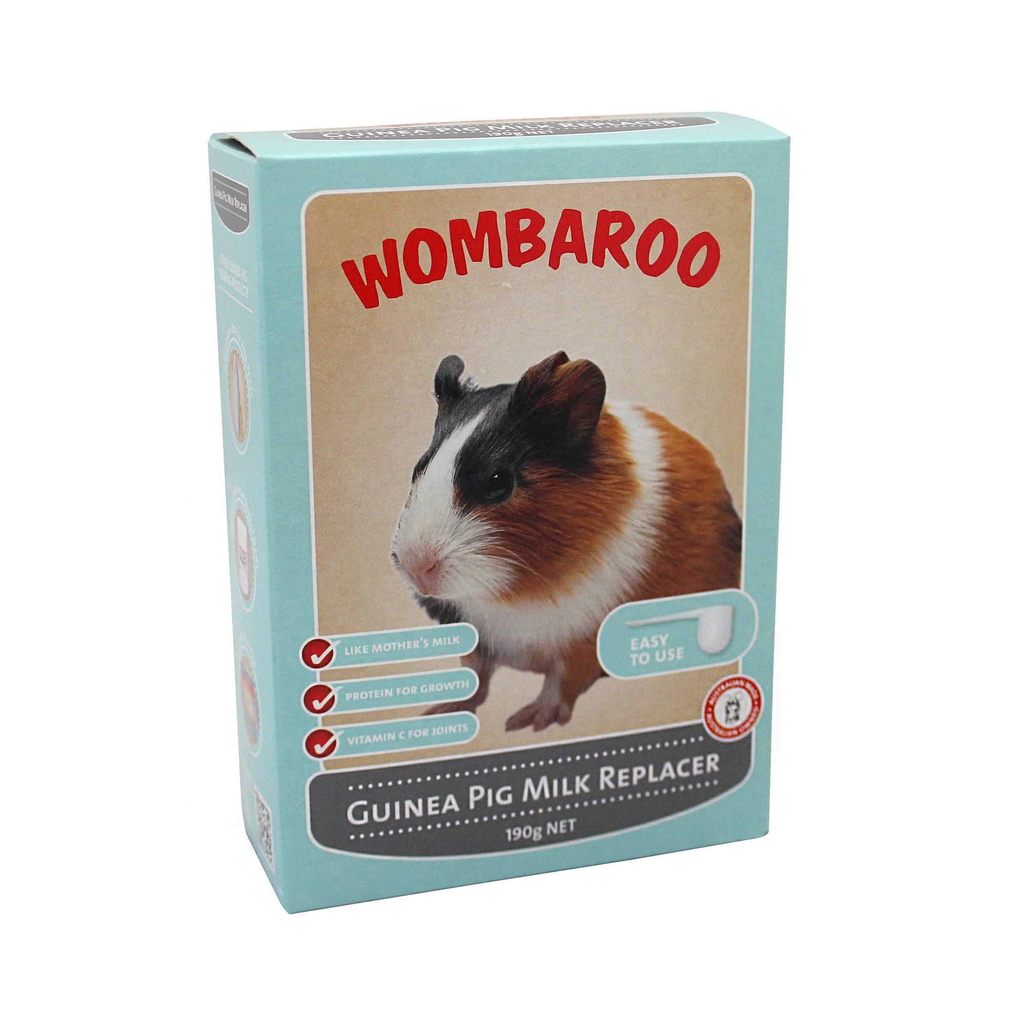 WOMBAROO GUINEA PIG MILK REPLACER 190G
