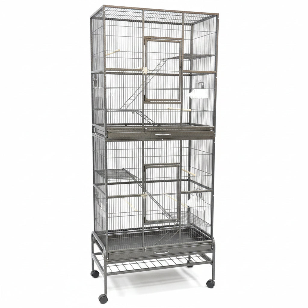DOUBLE BIRD CAGE 0497 BLACK VEIN