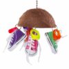KAZOO SPLIT COCONUT SHELL WITH SNEAKERS - MEDIUM