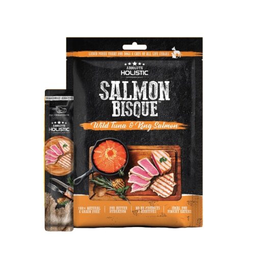 ABSOLUTE HOLISTIC SALMON BISQUE WILD TUNA AND KING SALMON