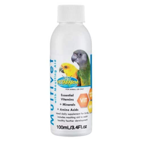 VETAFARM MULTIVET MOULTING AID SUPPLEMENT 100ML