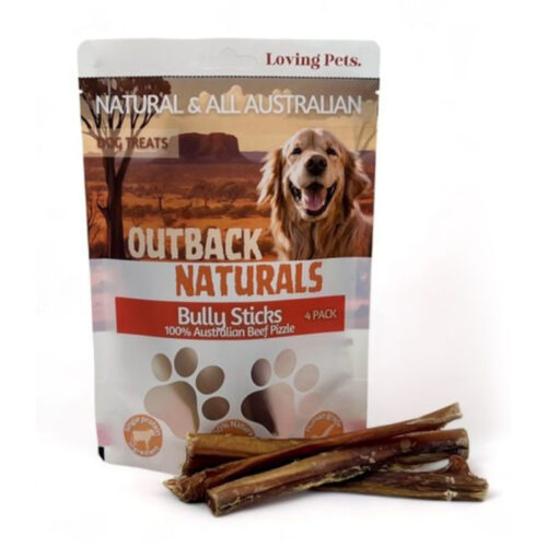OUTBACK NATURALS BULLY STICKS 4PK