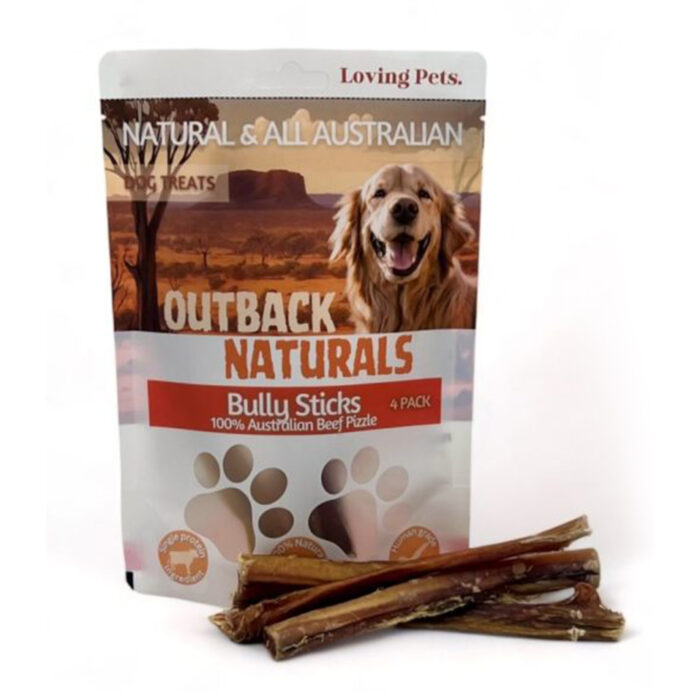 OUTBACK NATURALS BULLY STICKS 4PK