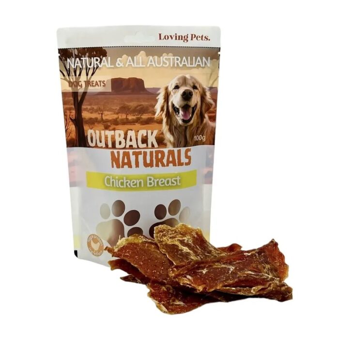 OUTBACK NATURALS CHICKEN BREAST 100G