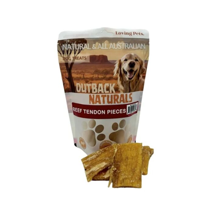 OUTBACK NATURALS BEEF TENDON PIECES 150G