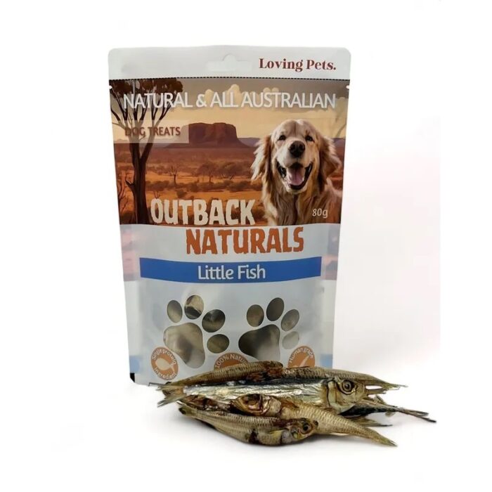 OUTBACK NATURALS LITTLE FISH 80G