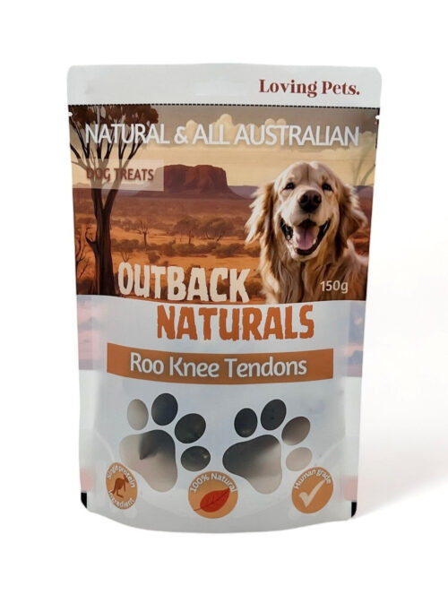 OUTBACK NATURALS ROO KNEE TENDONS 150G