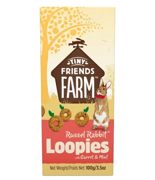 TING FRIENDS FARM RUSSEL RABBIT LOOPIES 100G