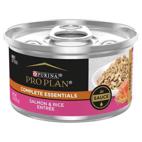 PRO PLAN CAT SALMON & RICE ENTREE 85G X 24