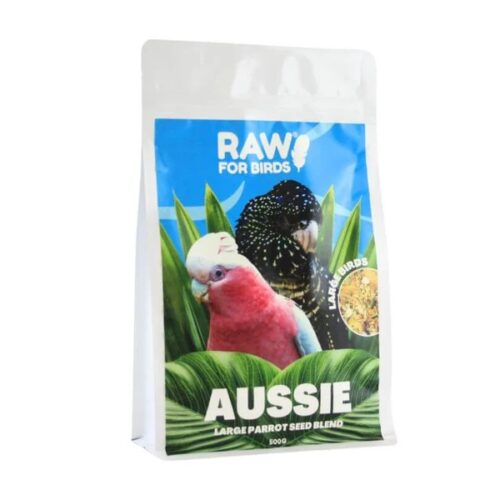 RAW FOR BIRDS AUSSIE LARGE PARROT SEED BLEND 2KG