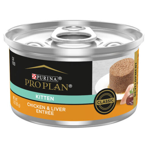 PRO PLAN KITTEN CHICKEN AND LIVER ENTREE 85G X 24