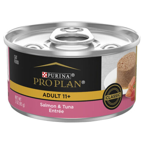 PRO PLAN CAT 11 + SALMON AND TUNA ENTREE 85G X 24