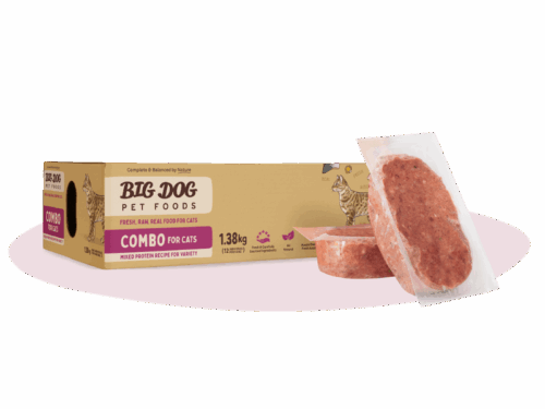 BIG DOG CAT COMBO PATTIES 1.38KG
