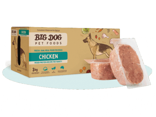 BIG DOG CHICKEN PATTIES 3KG