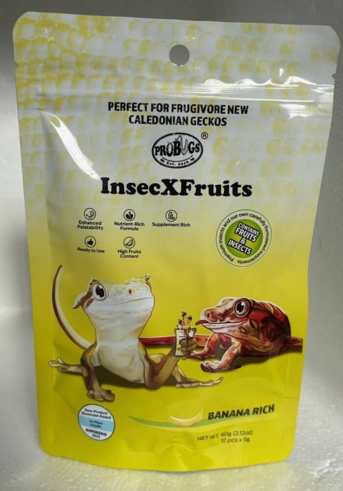 PROBUGS INSECTS & FRUIT BANANA RICH SUPERFOOD 60G 5PK