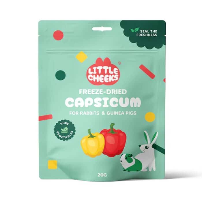LITTLE CHEEKS FREEZE DRIED CAPSICUM 20G