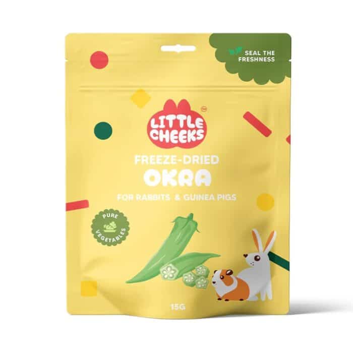 LITTLE CHEEKS FREEZE DRIED OKRA 15G