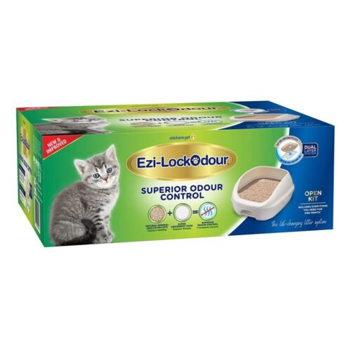 EZI LOCK ODOUR DUAL LAYER CAT LITTER SYSTEM