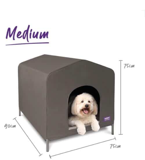 KAZOO OUTDOOR DOG CABANA MEDIUM CAPPUCCINO