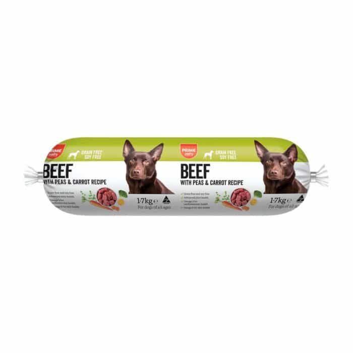 PRIME 100 BEEF, PEA & CARROT 1.7KG
