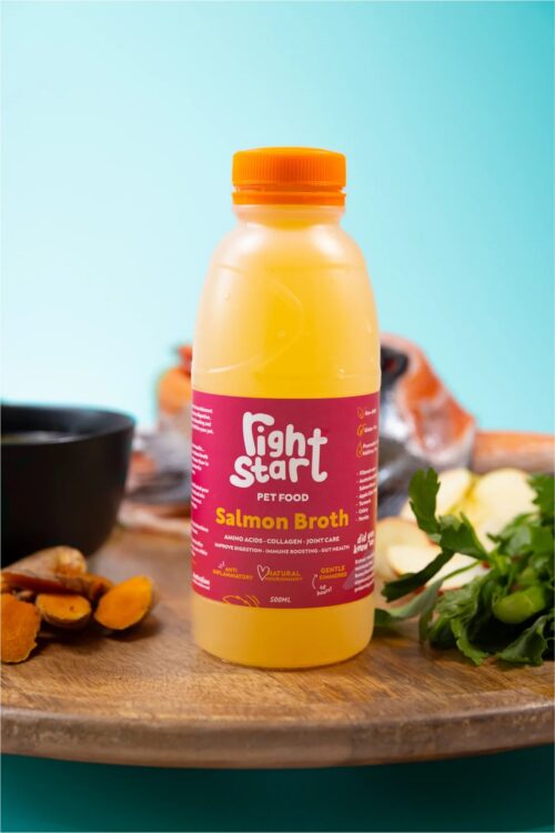 RIGHT START SALMON BONE BROTH 250ML FROZEN